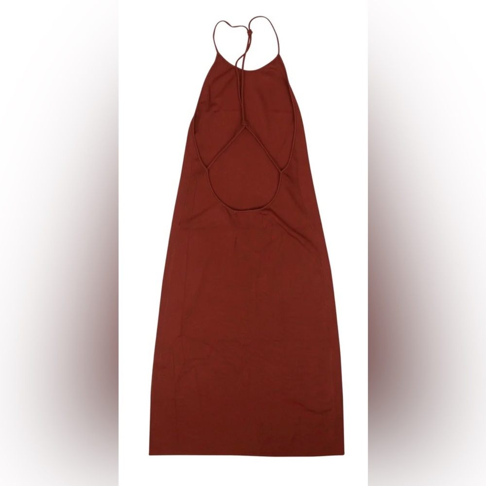 Bottega Veneta Low Back Jersey Dress